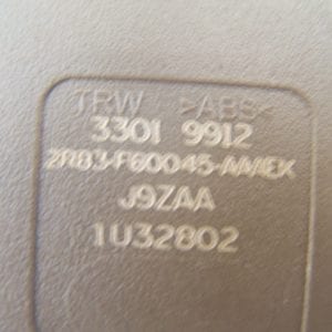 Jaguar S-Type Rear seatbelt clips (2002-2004) P/N 2R83-F60045-AAAEK - Image 3