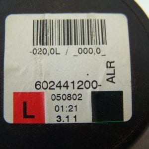 Mitsubishi Colt Rear left seatbelt (2004-2008) - Image 3