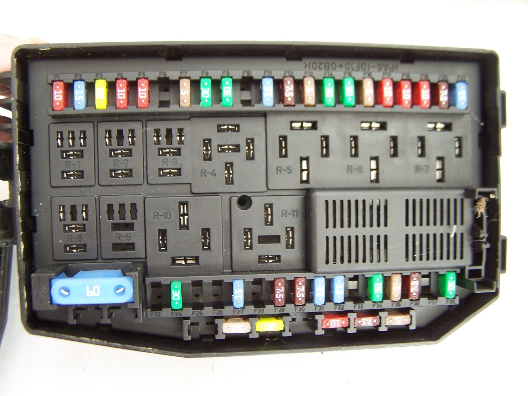 Jaguar X-Type Fuse box 4X4314A073DA (2001-2007)