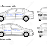 Kia sportage front left door central locking catch (2006-2009)